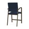 Lesro Newport Hip Chair Metal Frame, Bronze, RF Blueberry Back, MD Ink Seat NP1161 - alternate 2